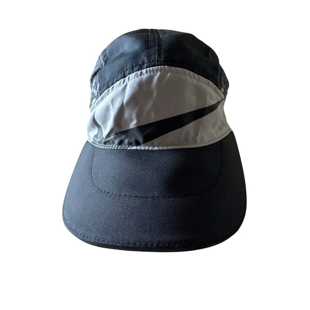 Nike Tailwind Dri Fit Black Reflective 5 Panel Running Hat